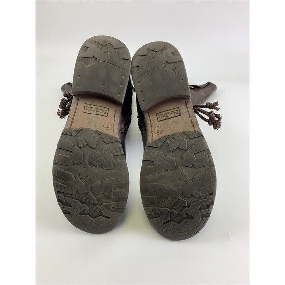 Patrizia Spring Step Museropett Boot Tall Brown Faux Leather Faux Fur Lined 7 - Picture 9 of 14